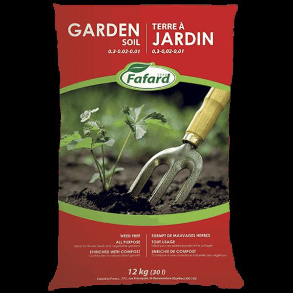 Garden Soil: 25 L Bag