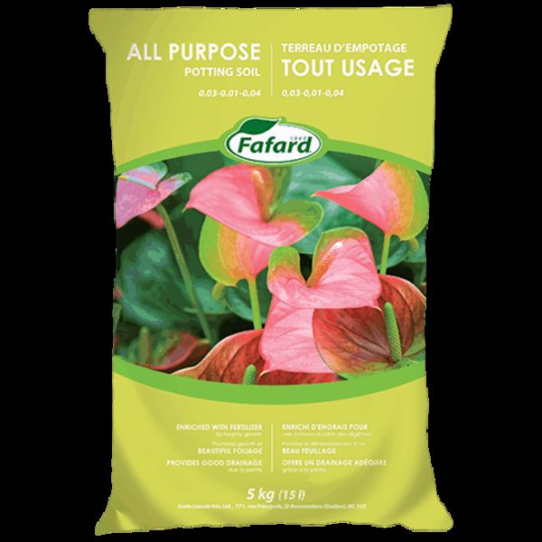 All Purpose Potting Soil: 30 L Bag