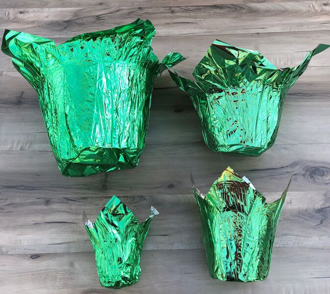 Green: 4 inch pot