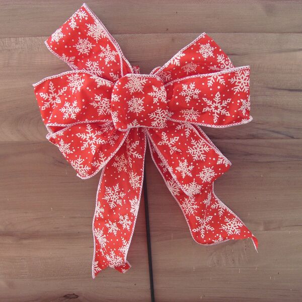Red/White Snowflake:  