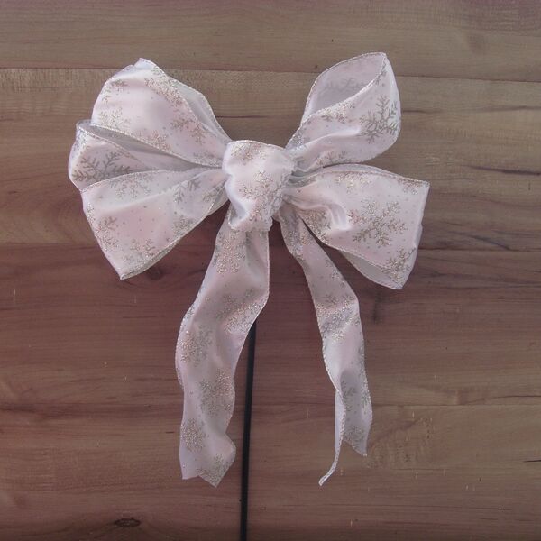 White/Silver Snowflake:  