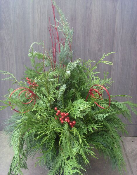 Red: 12 inch Torino Pot